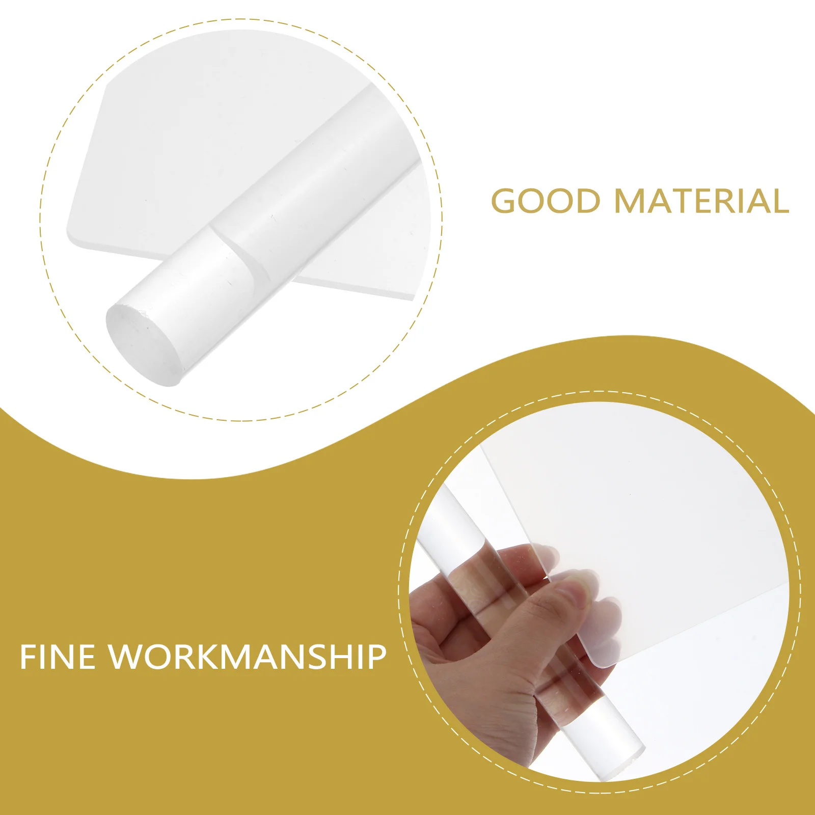2pcs Acrylic Roller Sheet Board With Grid Modeling Tools For Polymer Shaping Molding Craft Supplies Kit Clay Tools Polymer Clay