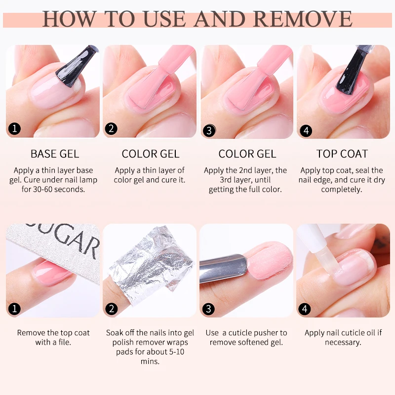 UR SUGAR 80 kolorów 15 ml Czerwone kolory Seria Żelowy lakier do paznokci Półtrwały żel UV Nail Art Manicure Lakier Materiały eksploatacyjne