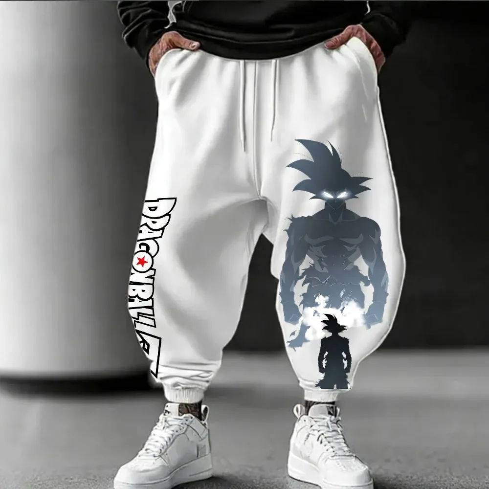 

Оверсайз-брюки унисекс с принтом Dragon Ball Goku, новинка весна-лето 2026, в стиле Harajuku, аниме, Y2K, хип-хоп, повседневные, хлопковые