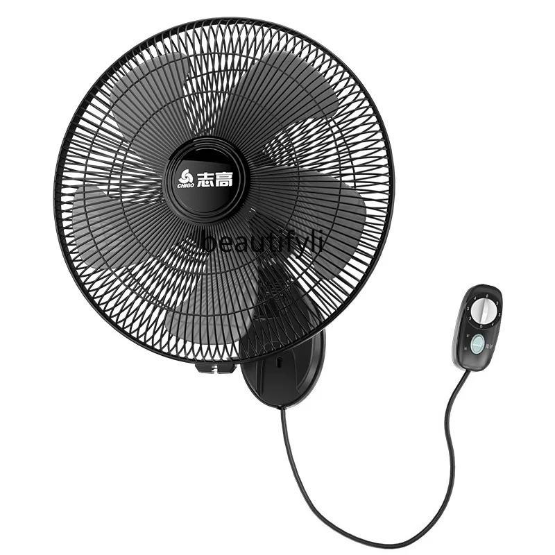 

Wall-mounted electric fan Household wall-mounted, high-wind hanging fan Commercial powerful wall-mounted fan
