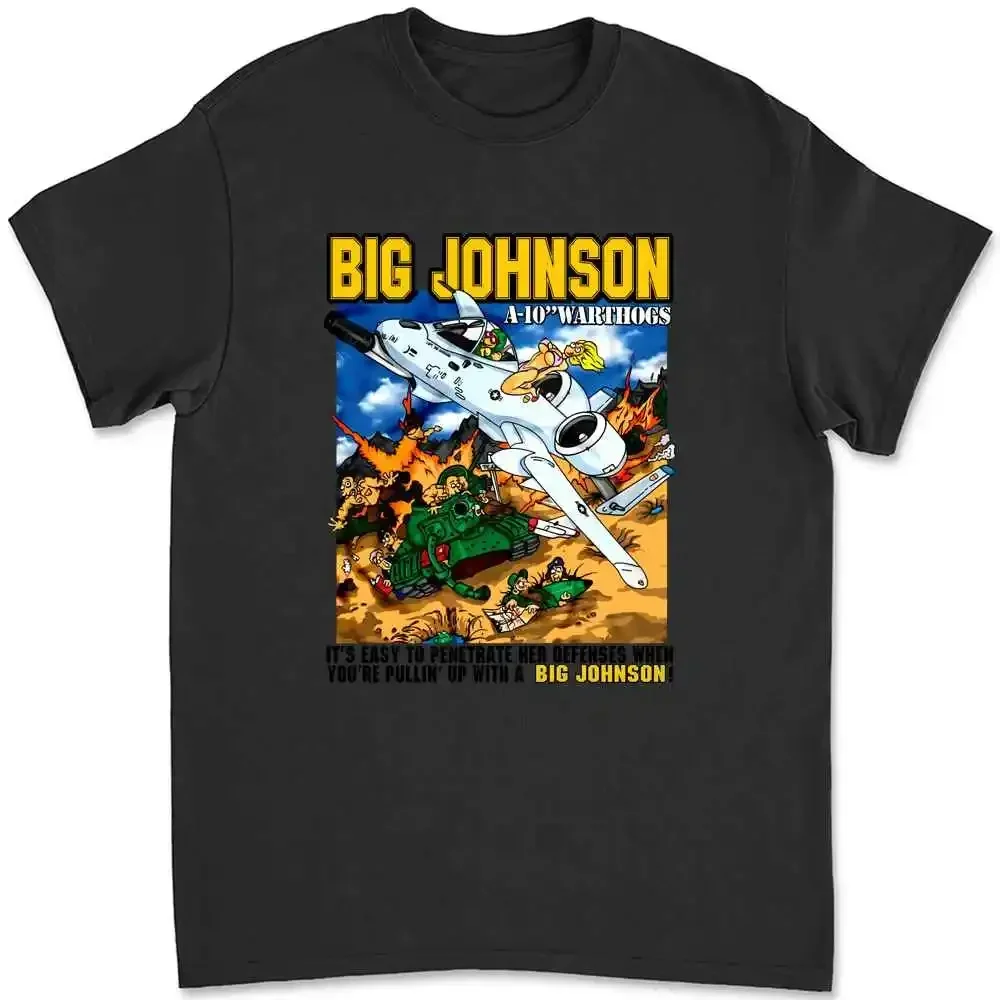 Big Johnson A 10 Warthogs Big Johnson Cartoon T-shirt 0FTD