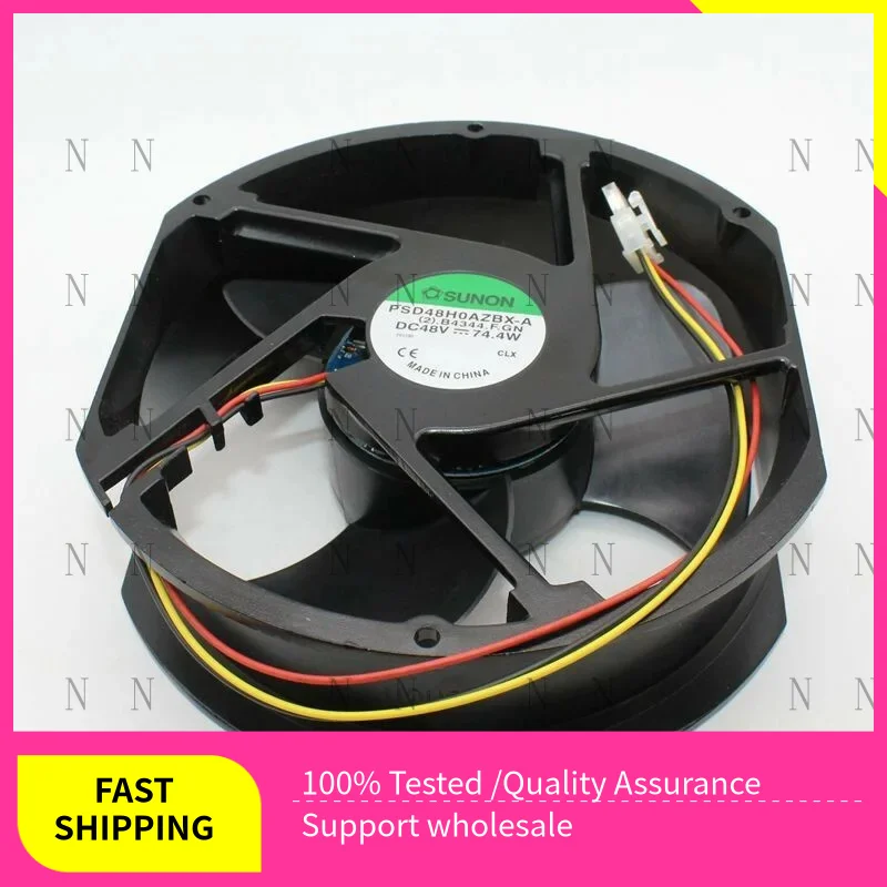 

Высокопроизводительный охлаждающий вентилятор YJJ PSD48H0AZBX-A 48 В 74,4 Вт 172*150*51 мм