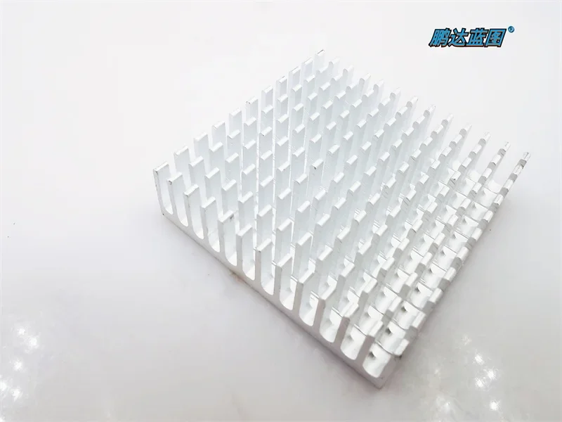 40*40 * 11mm Pure Aluminum Silver Black and Golden Chip High Quality Cooling Fin Amplifier Radiator 4cm Fan