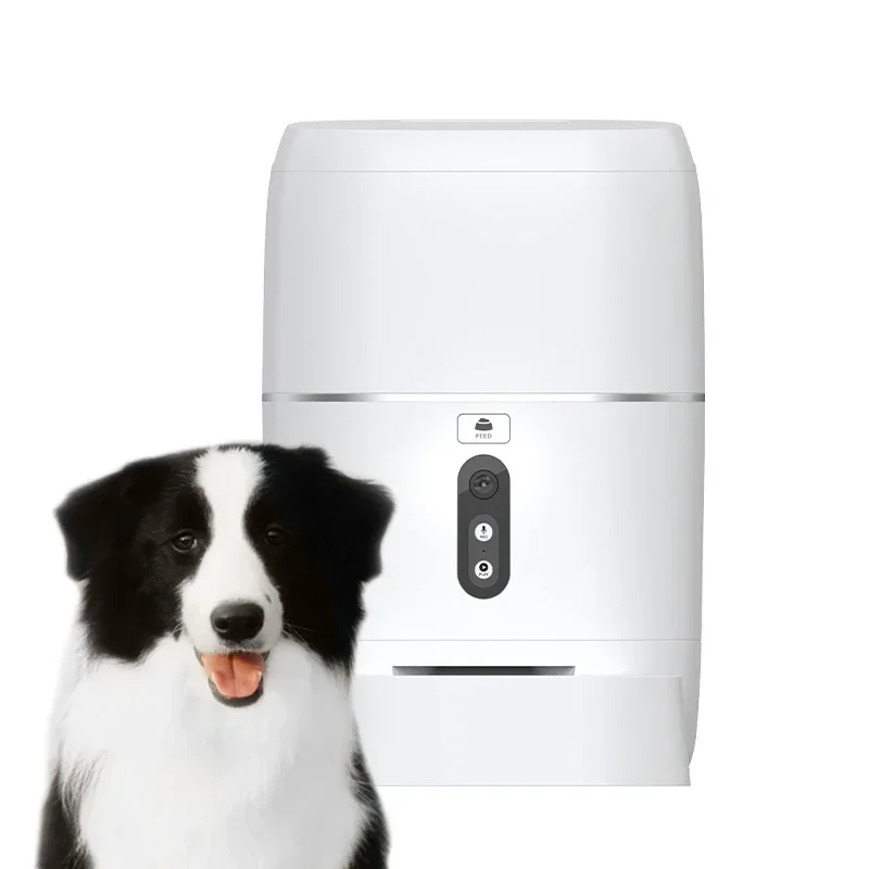 Hot Sale Leaking Pet Tumbler Feeder Ball Wifi Camera Microchip Smart App Timed Dog Cat Automatic Pet Bowls Feeders