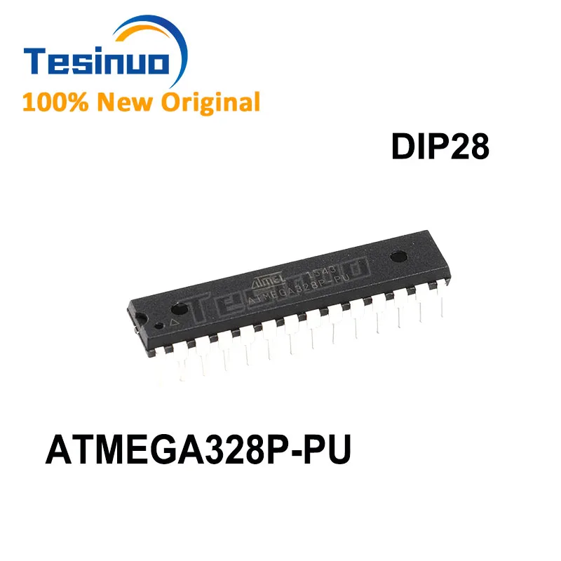 1~10pieces  New ATMEGA328P-PU MEGA328P DIP-28 Microcontroller Flash MCU Chip For Arduino Original In Stock Fast Shipping