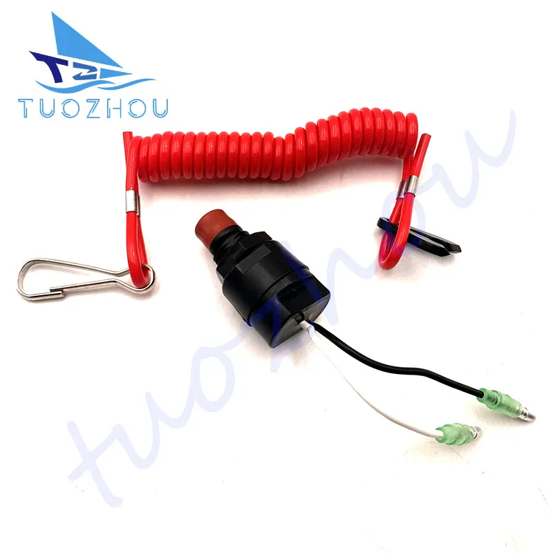 

688-82575-02-00 Выключатель остановки двигателя в сборе для лодочного двигателя Yamaha 688-82575 688-82575-02 688-82575-01 688-82575-00