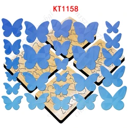 Butterfly New Wooden Cutting Dies Suitable for Common Mold Scrapbook Machines on the Market