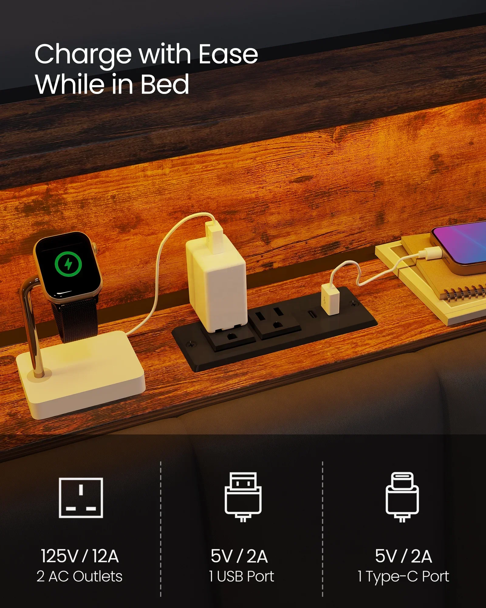 'queen size bed frame with storage drawers and led lights queen bed frame and headboard