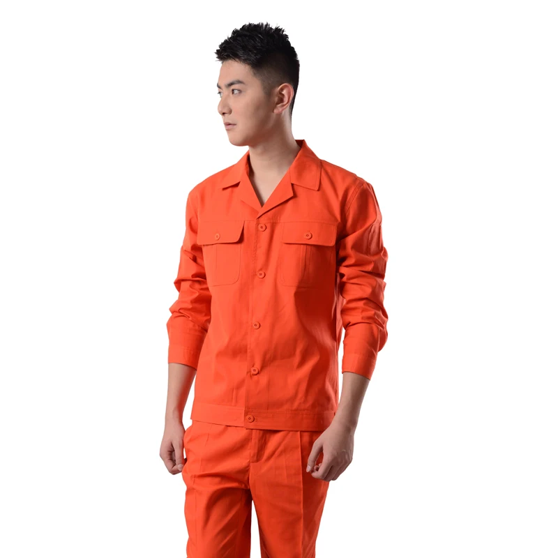 Summer Thin Work Clothes Jacket Pants Set Factory Workshop Wear-Resistant  Human-Machine Repair Labor Protection Durable Uniform