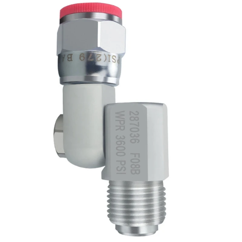 Aluminium Paint Sprayer Swivel Joint Replacement Spray Shut Off Valve For 45Mm Thread Airless Sprayer Accessories