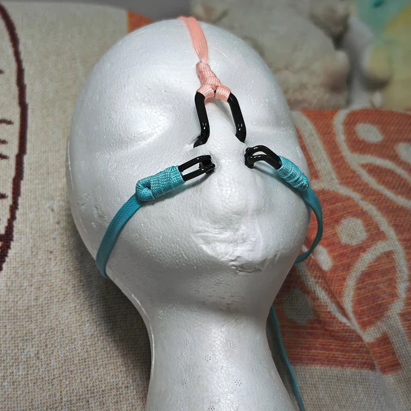 ثلاثي الاتجاه الأسود الأنف هوك مضيئة الكبار اللعب رفع لعبة 2 لون الوجه شيم قوة نظرة الجنس لعب مثير أدوات قابل للتعديل #5