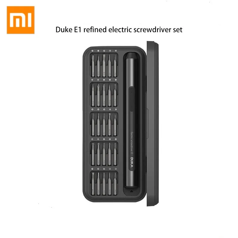 

Xiaomi DUKA Precision Electric Screwdriver ATuMan 25pcs Screwdrivers Steel Bits Rechargeable Screwdriver Set Repairt Power Tools