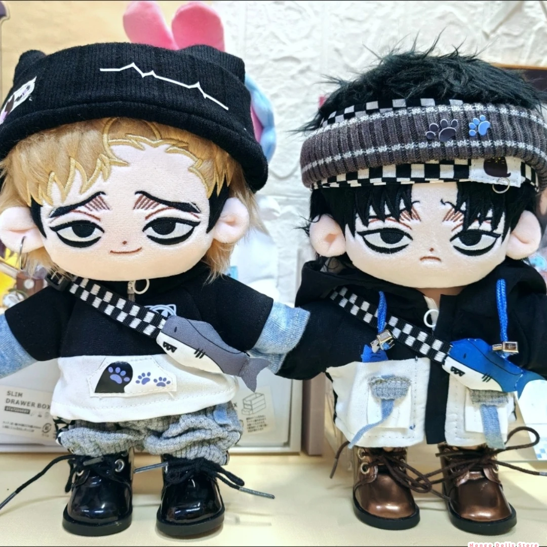 20 cm BL Manhwa Tötung Stalking Sangwoo Yoonbum Koogi Hübscher Junge Anime Figuren Cosplay Plüsch Puppe Spielzeug für Kinder Geschenke
