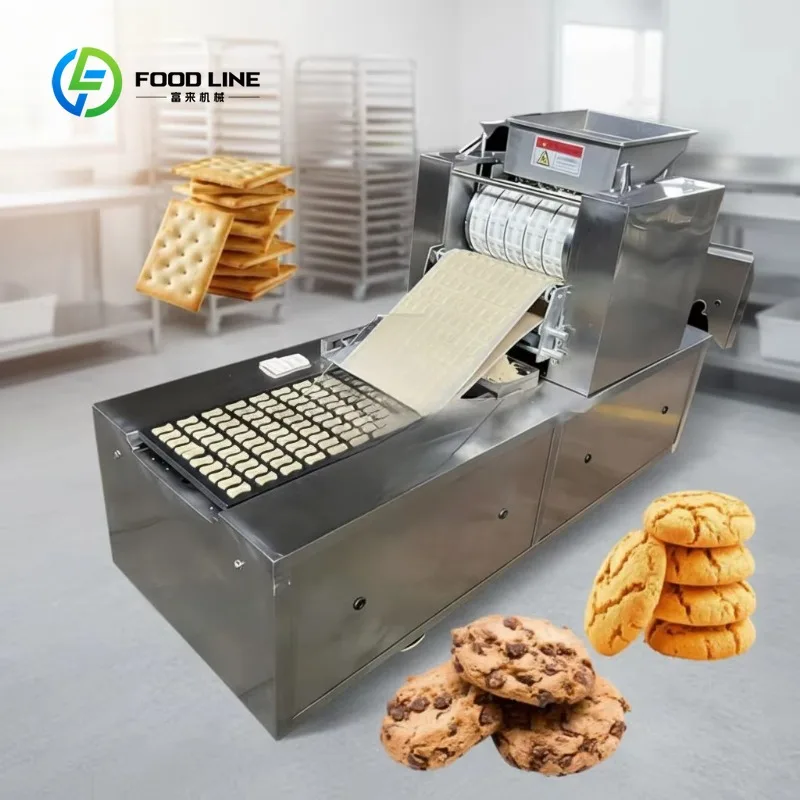 Customized Industrial Biscuit Cookie Extruder Machine Multifunctional Automatic Dough Shaping Equipment for Crisp Biscuit