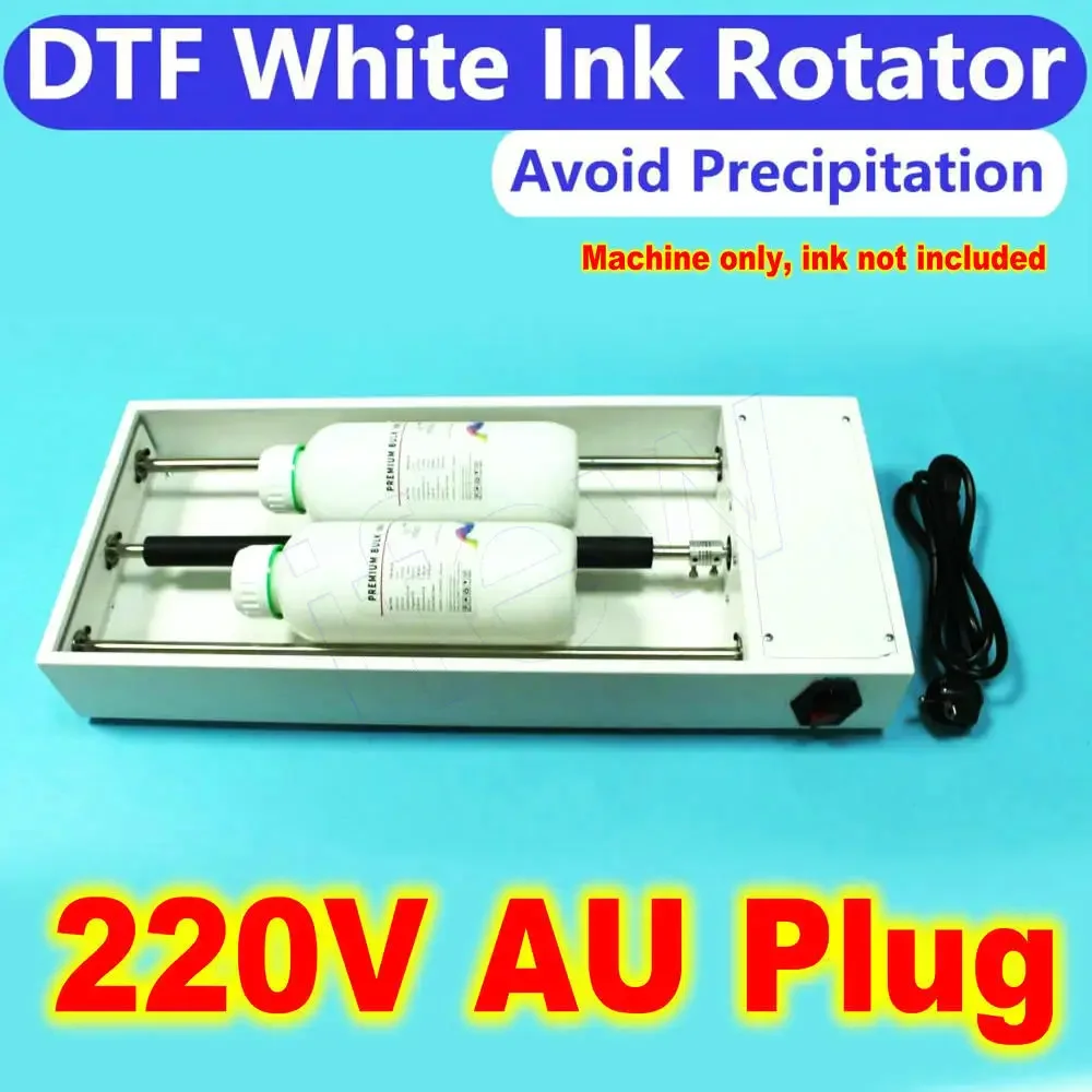Ink Rolling Device Rotator Shake Avoid Precipitation DTF White DTG Ink Roller Machine Shaking Rotation White Ink Preparation Kit