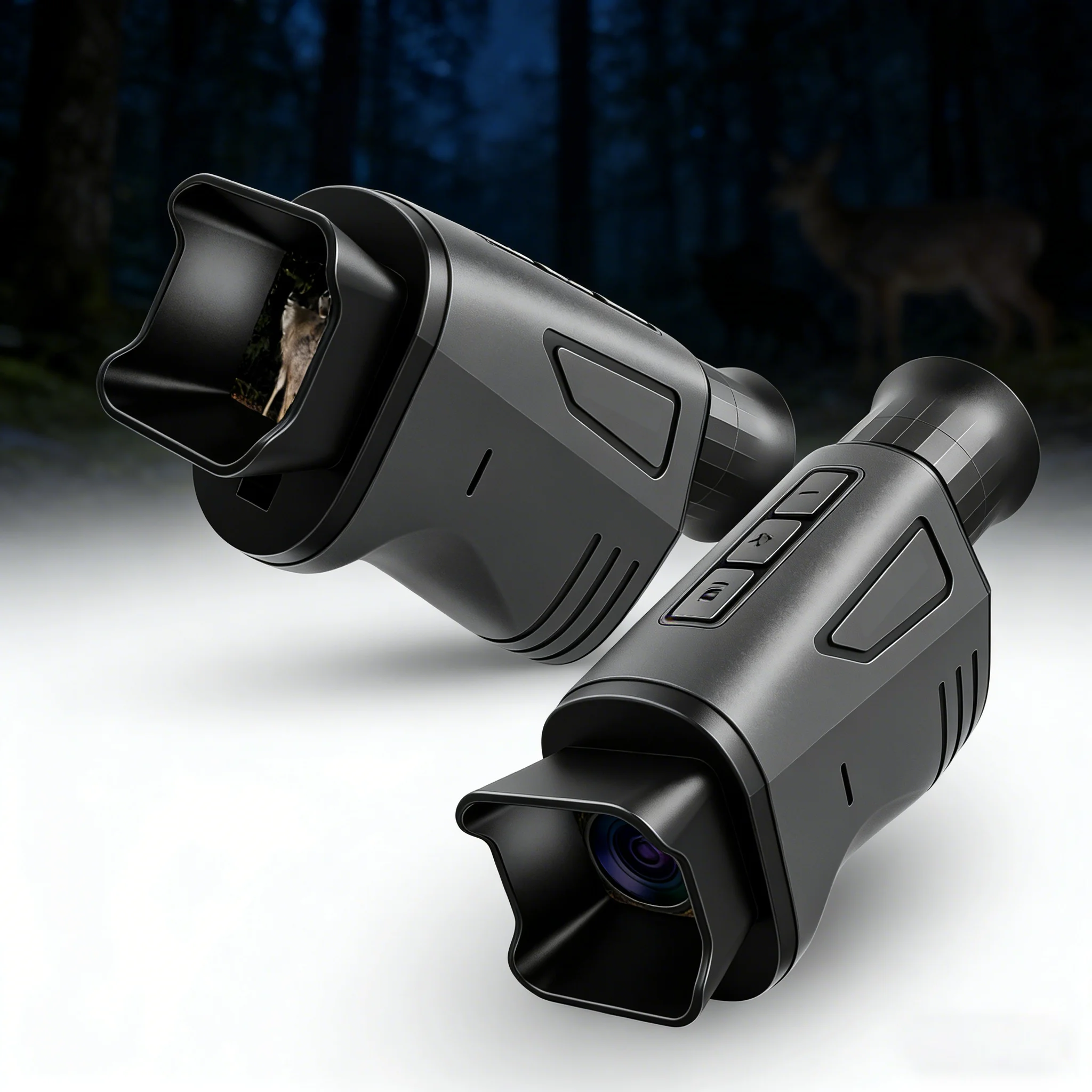 Portable Single-Tube Night Vision Device Handheld Outdoor Video Recording Photography Camping Field Observation Telescope