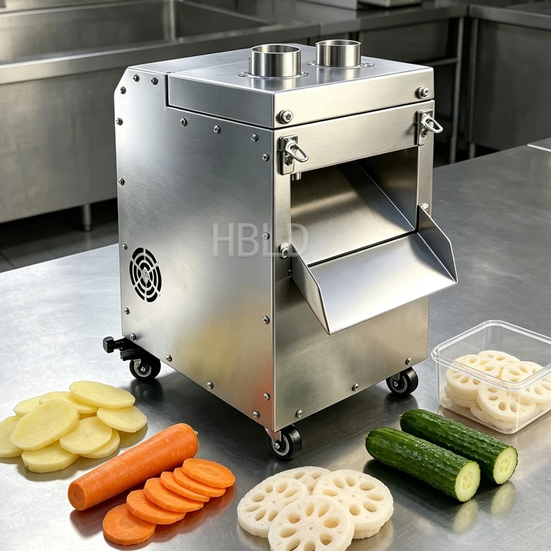Industrial Veggie Slicing Machine Commercial Vegetable Cutter for Food Factory Potato Processing