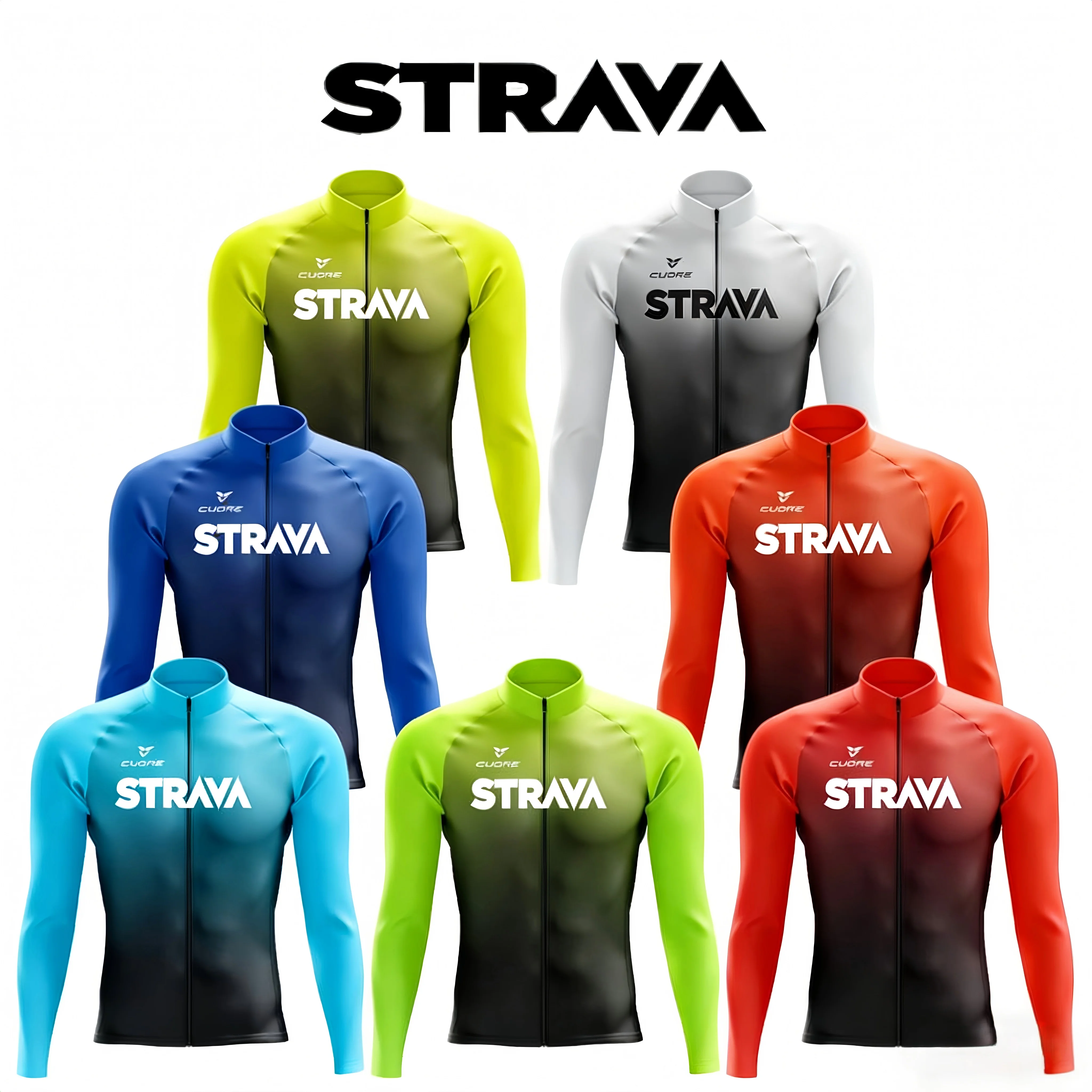 

STRAVA велосипедная одежда для мужчин Комплект велосипедной одежды Мужской комплект спортивной одежды Велосипедная одежда велосипедный трикотаж велосипедные штаны осень