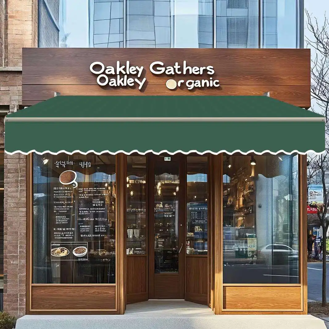 Personalized Customization Fashionable Sunshade Commercial Electric Awning All Weather Aluminum Frame Rainproof Material Canopy