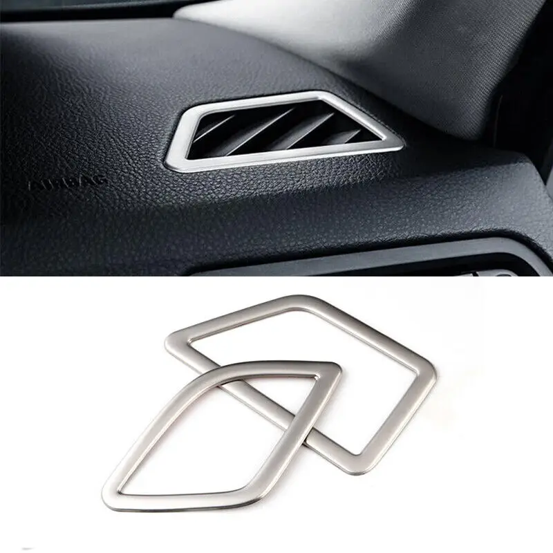 LHD Silver Instrument Panel Vent Trim  Suitable For BMW 5 Series F10 F11 2010-2017