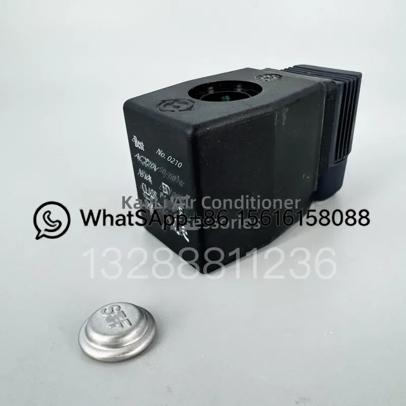 Solenoid Valve Coil 220V 16VA for Carrier 06D 06E Piston Compressor Replacement Part Compatible with Original Model Numbers