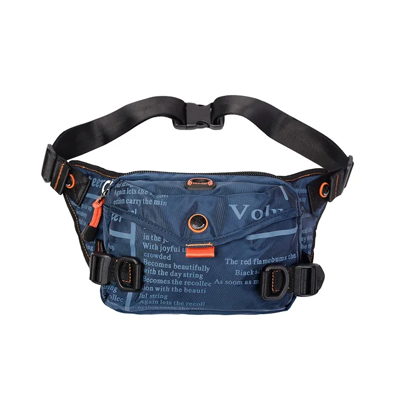 Torby crossbody VOLUNTEER dla mężczyzn 2023 z nadrukiem liter, lekkie, przenośne, uniwersalne torby na ramię z tkaniny Oxford 1518-20A — zdjęcie 2
