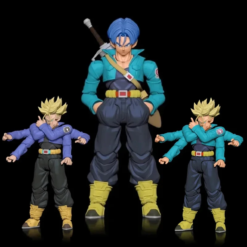 

Demoniacal Fit Dragon Ball Z Ultra-Space Confrontation Trunks 3.0 Action Figures SHF Movable Joints Anime Model Collection Toy