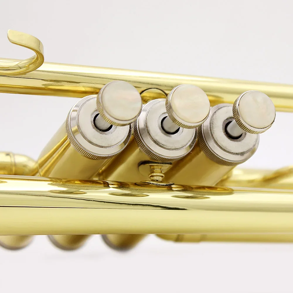 3Pcs Trumpet Button Bottom Screw Piston Lower Cover And Upper Screw Piston Upper Cover Silver Trumpet Replacement Accessories