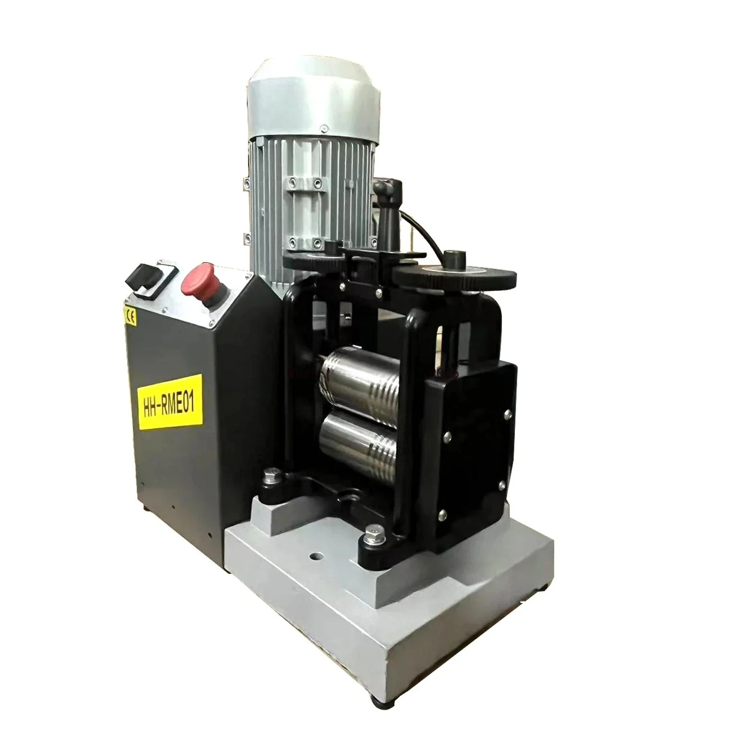 2026-2HP Precious Metal Sheet Strip Wire Roller Silver Gold Electric Rolling Mill For Jewelry Casting Machine