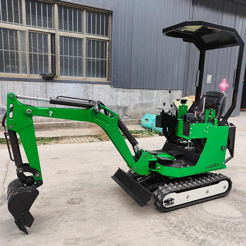 

Customized 1ton Mini Excavator Factory direct sales with Hydraulic pilot operation CE-Certified Euro 5 Engine