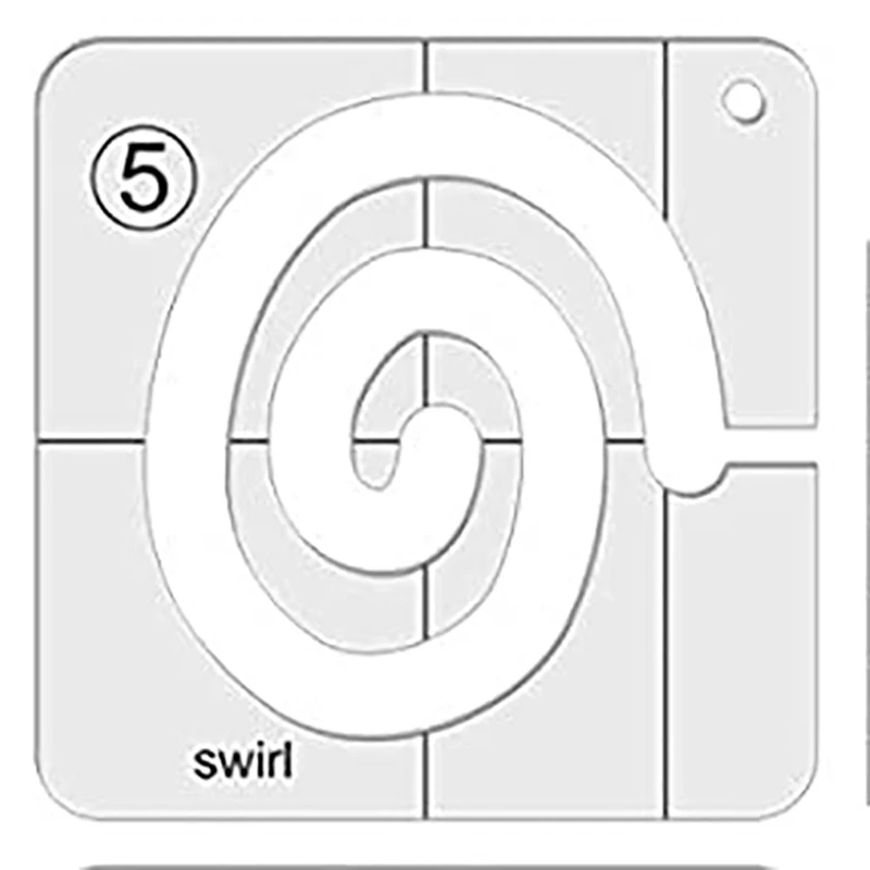 DIY 11/6/5/4/3 sztuk akrylowe do szycia patchworku linijka szybki szablon do rysowania narzędzie do pikowania miarka szablon miarka metryczna