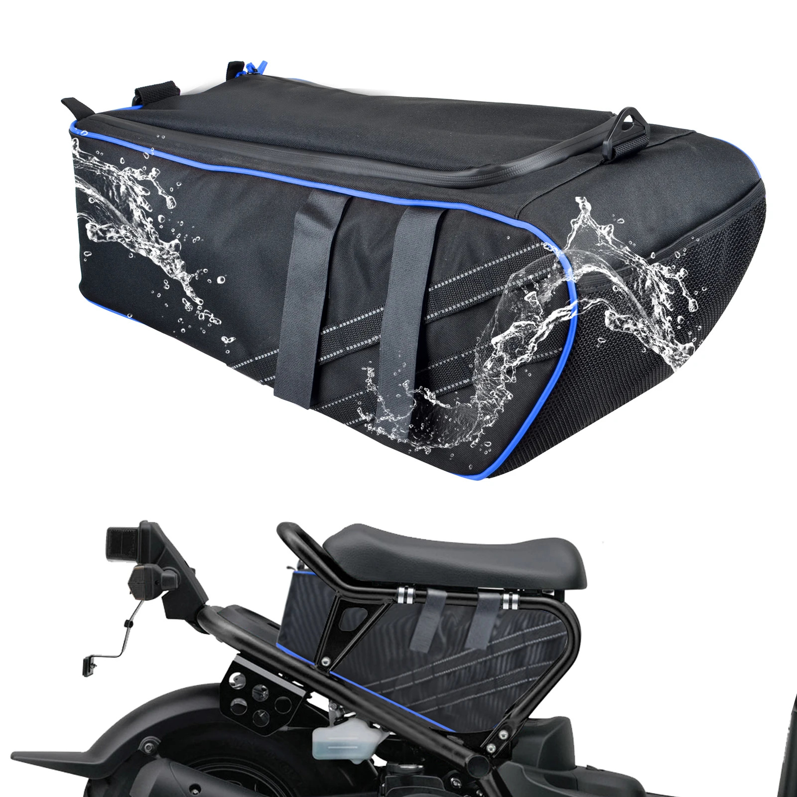 

Scooter Under Seat Storage Bag with Shoulder Strap Waterproof for Honda Ruckus Motorcycle Accessories NPS50 2010 -2020