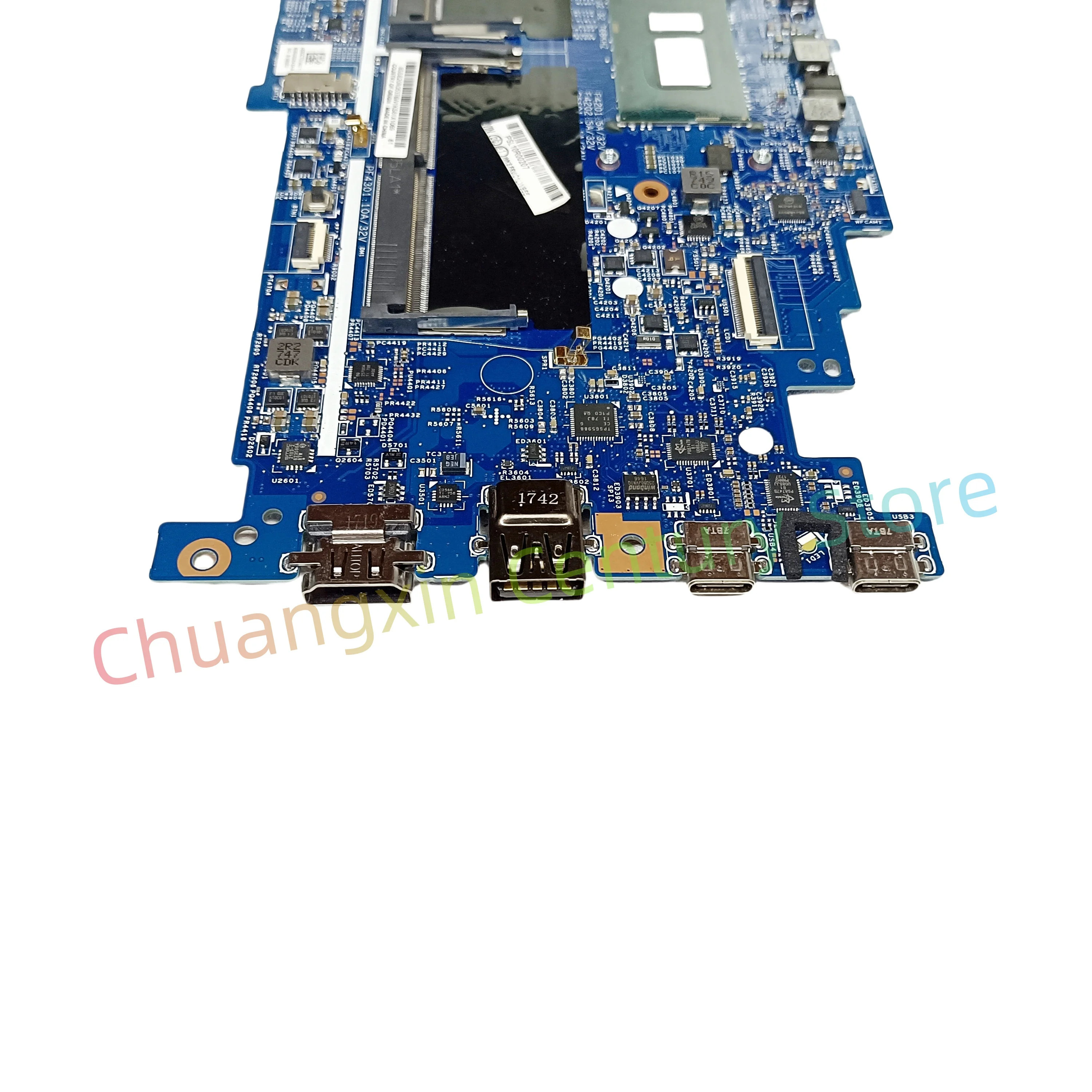 Placa-mãe 17821-1N para laptop Lenovo ThinkPad L380 Yoga com CPU: 3965U I3 I5 I7-8TH 100% teste ok envio