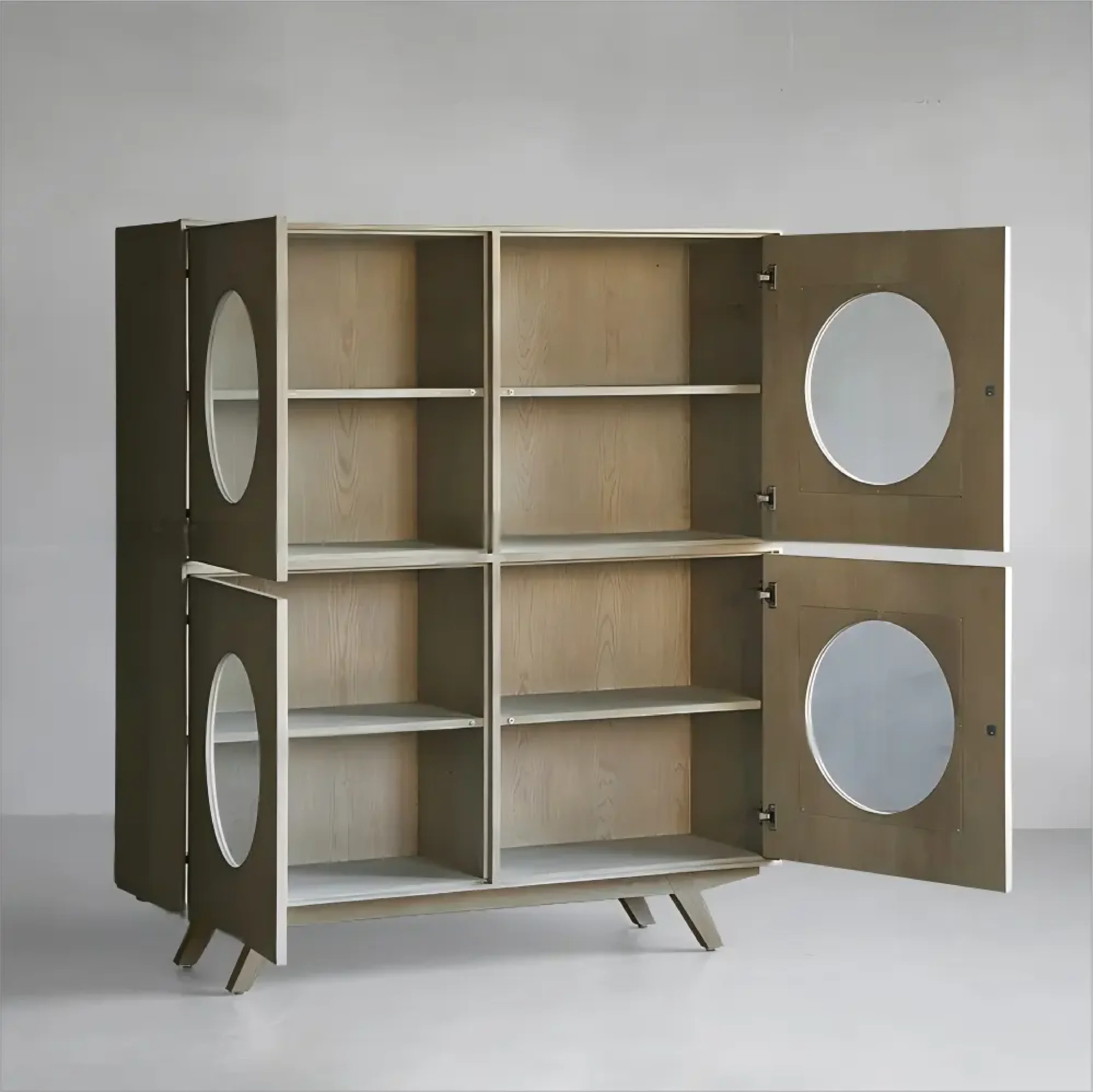 

-Moderne Luxus-Holz vitrine Küchen schränke für das Home Office mit stilvollen Wohnzimmer möbeln zum Essen im Hotel