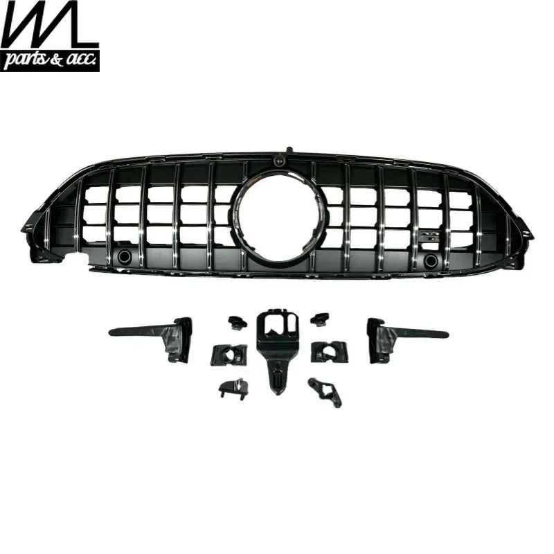 2024 New Grille Styling for Mercedes Benz CLE Class C236 Coupe W236 CLE260 CLE300 2024 GT Grille Front Bumper Mesh ABS Grills