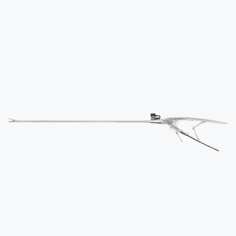O-Ring Holder for Abdominal Surgery, Straight/Curved/Self-Retaining tip, Stainless Steel, 5mm*330mm
