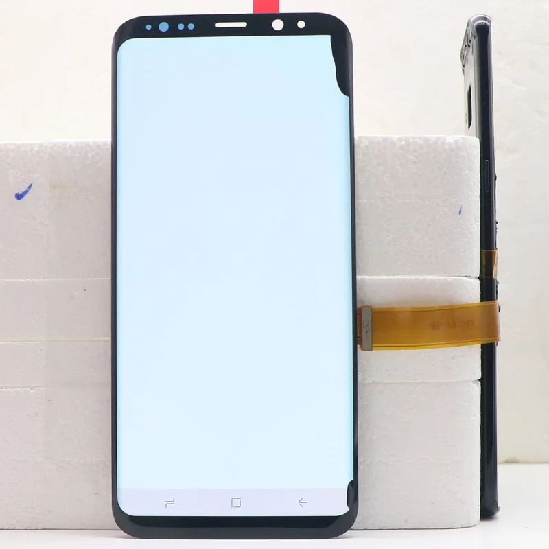 AMOLED S8 PLUS LCD Screen For Samsung Galaxy S8+ G955 G955A G955U G955F G955V G955FD Display Touch Digitizer Assembly