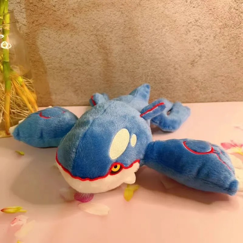 New Original Pokemon TAKARA TOMY Kyogre Plush toys Dolls Anime Soft Stuffed Toy Gifts For Children