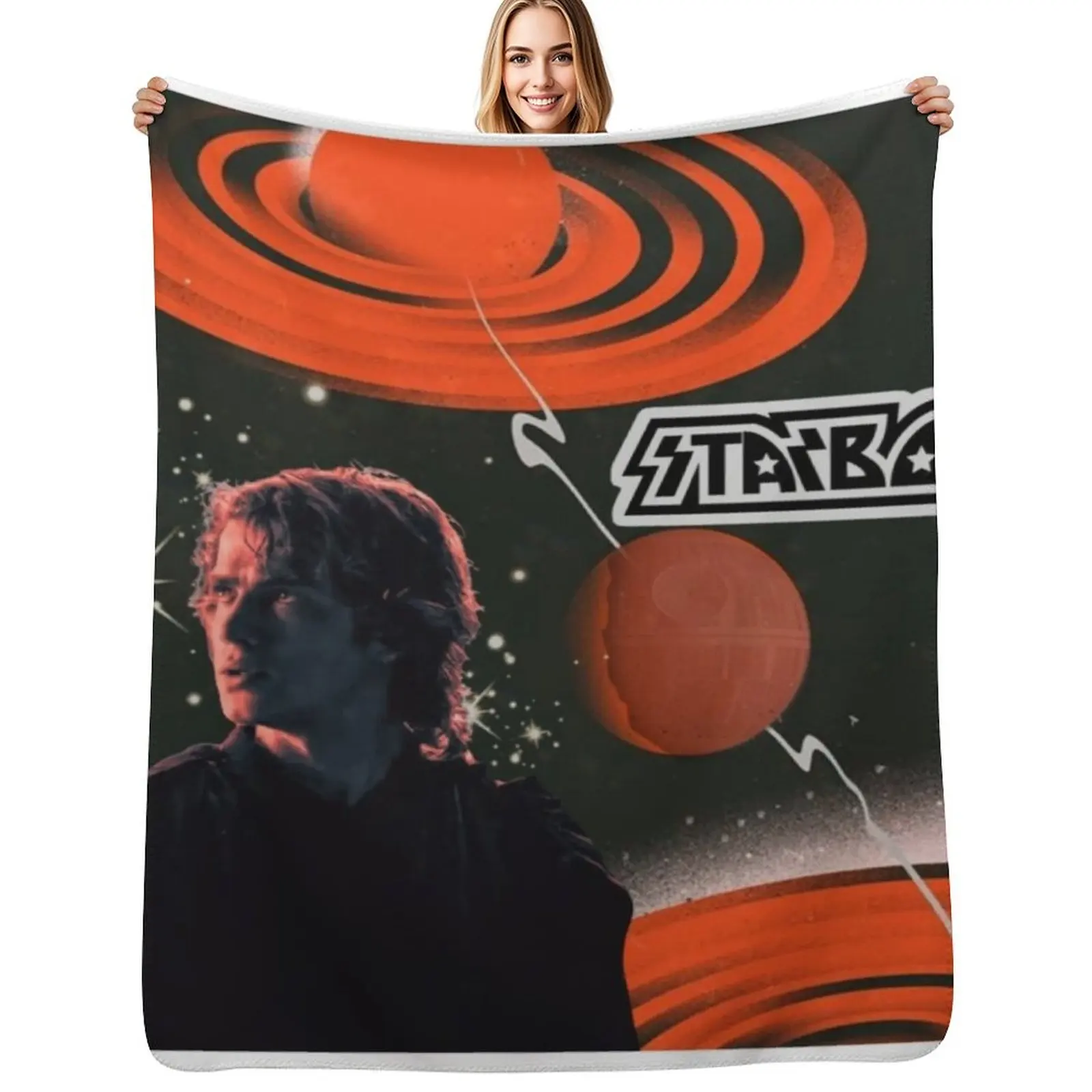 

Starboy Hayden Christensen Throw Blanket Summer Hairys wednesday Flannels Blankets