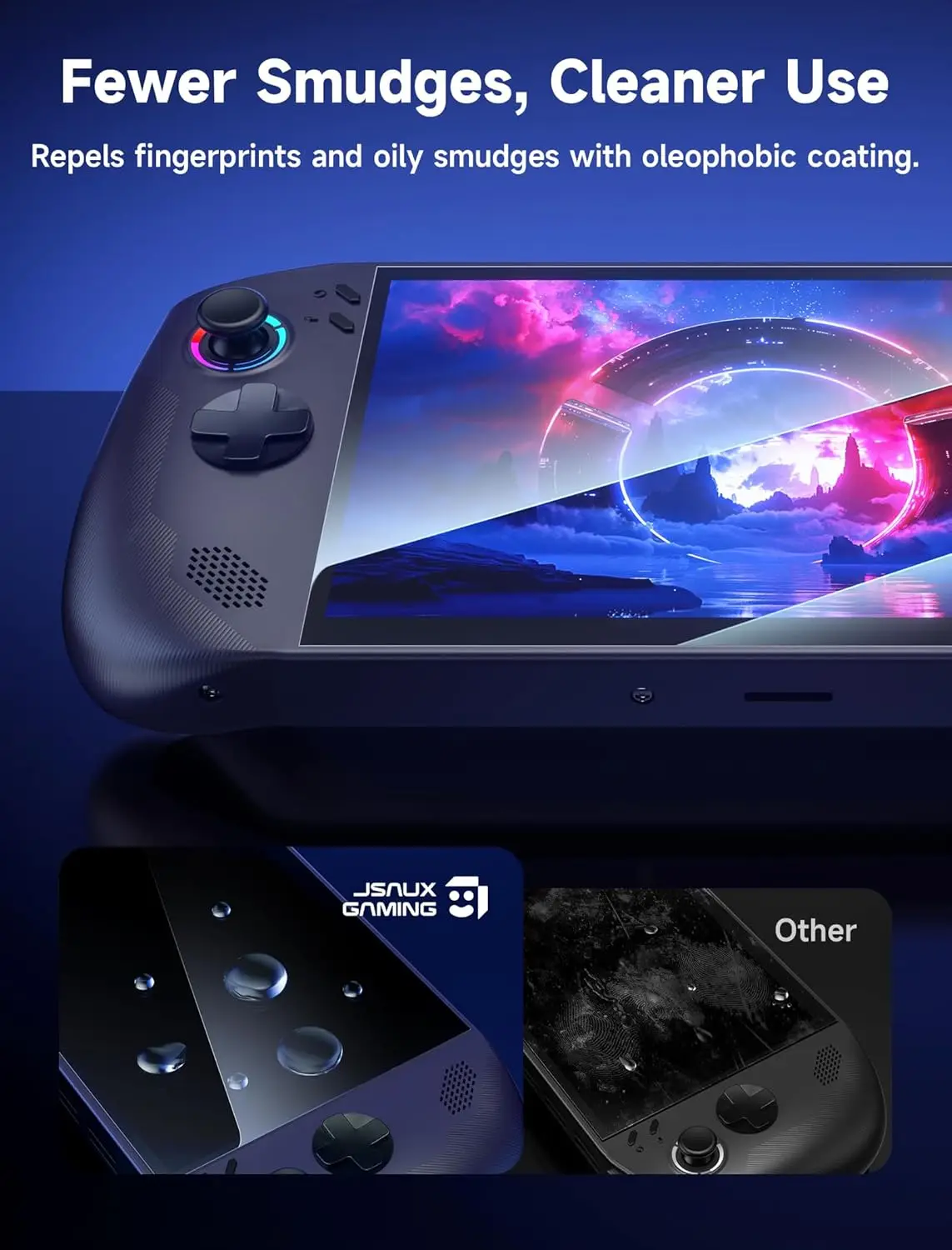 2-Pack Ultra HD Screen Protector for Legion Go S 8" Handheld 2025, 8-inch Full Coverage,Anti-Scratch Glass Protector Accessories