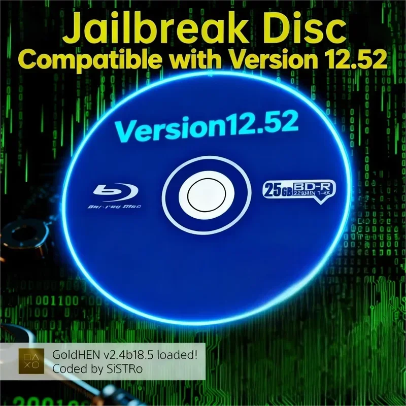 For PS4 Version 9.0-12.52 Supports The Latest Version 12.52 Accessories Ultimate for PS4 Jailbreak Disc