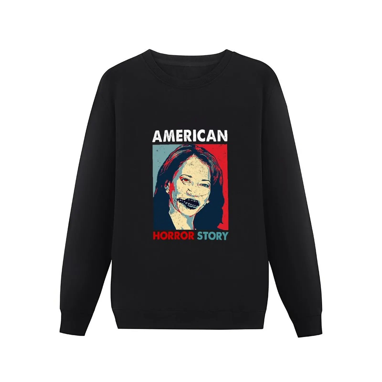 Kamala Harris Horror American Zombie Story Halloween Pullover Hoodie men clothing winter clothes sweatshirts for men