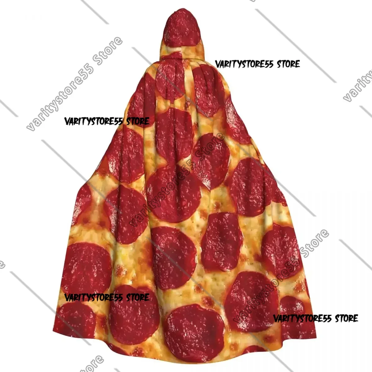 

Плащ для взрослых, накидка с капюшоном, пепперони, пицца, средневековый костюм, ведьма, Викка, вампир, эльф, Пурим, карнавальная вечеринка