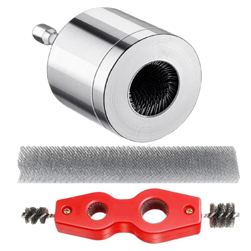 

Top Deals Copper Pipe Cleaner, Copper Pipe Cleaner For Drill, Metal Pipe Cleaner , Copper Pipe Brush For Electric Drill Bit