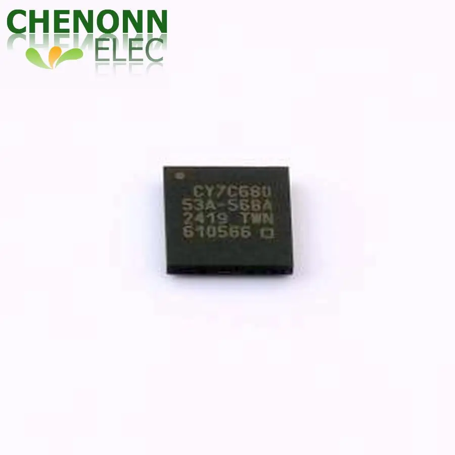 2PCS/LOT CY7C68053-56BAXI (Microcontrollers)