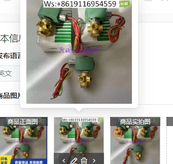 

Sullair Air Compressor Solenoid Valve 250038-666 Screw Compressor Loading Control Valve for Supply