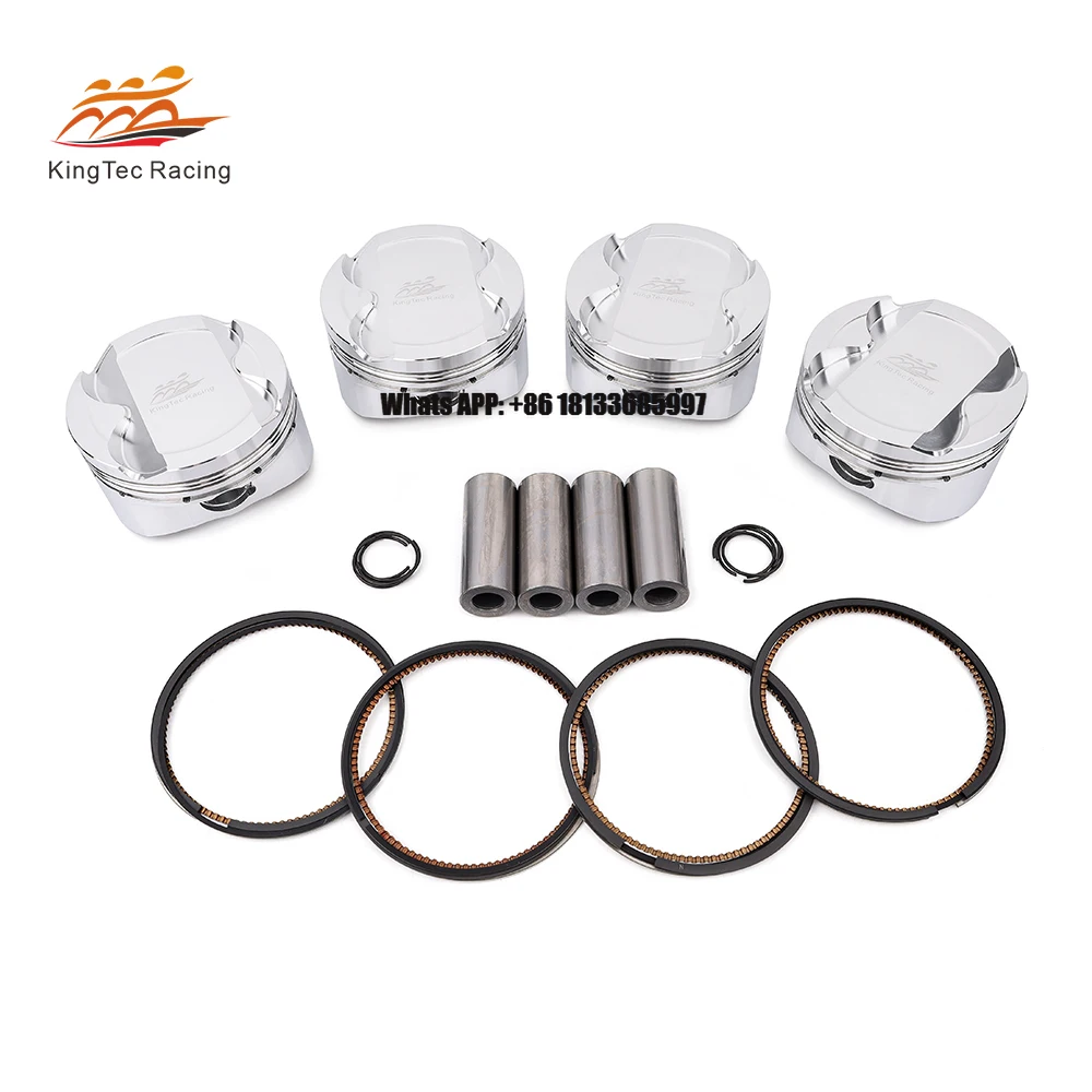 

Racing Performance Parts K24 Piston Set Forged for Honda CR-V K24a 2.4L Car Engine Modification