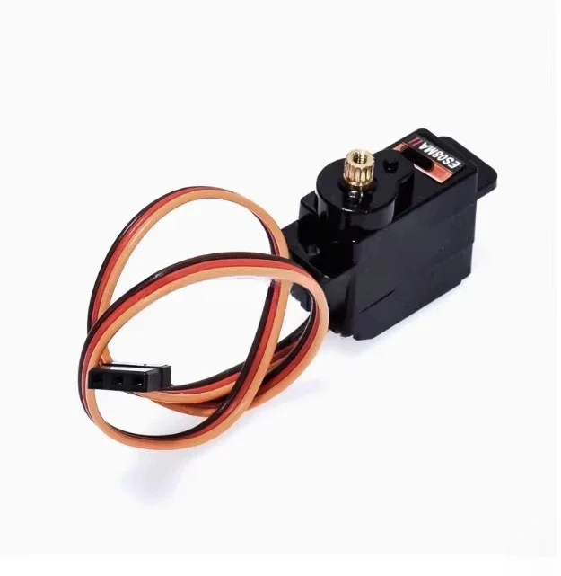 

Аналоговый мини-сервопривод ES08MA ES08MAII 12 г для радиоуправляемых моделей автомобилей, лодок, вертолетов, самолетов