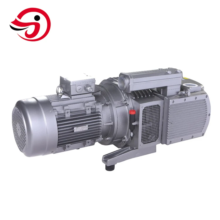 5.5Kw Oil-Less Dry Rotary Vane Vacuum Pump KVF250 Vacuum Pump With Frame