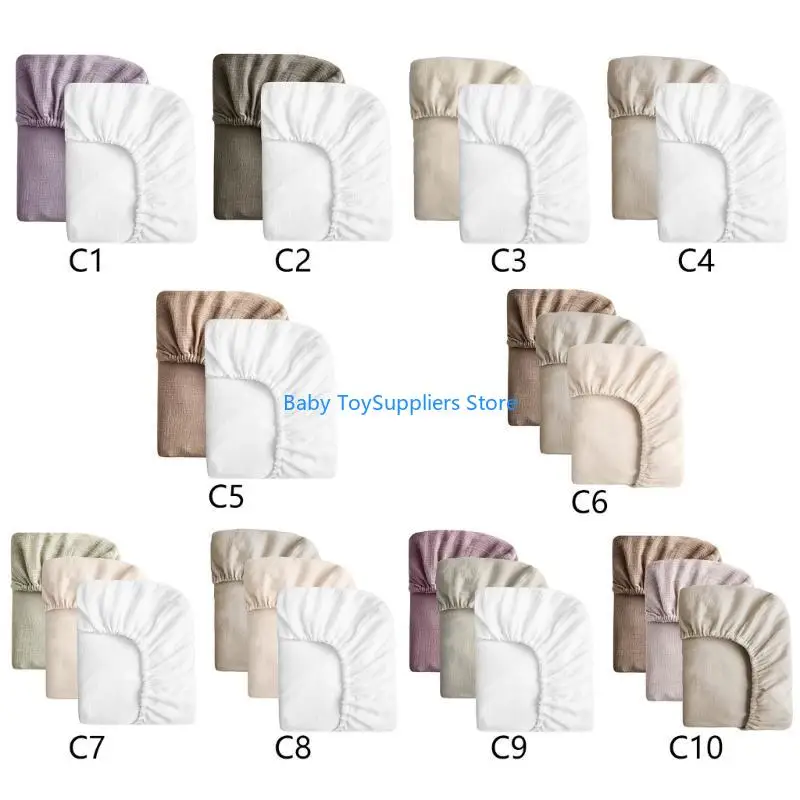 R1WF 2PCS/3PCS Хлопковая кроватка для Фото №2